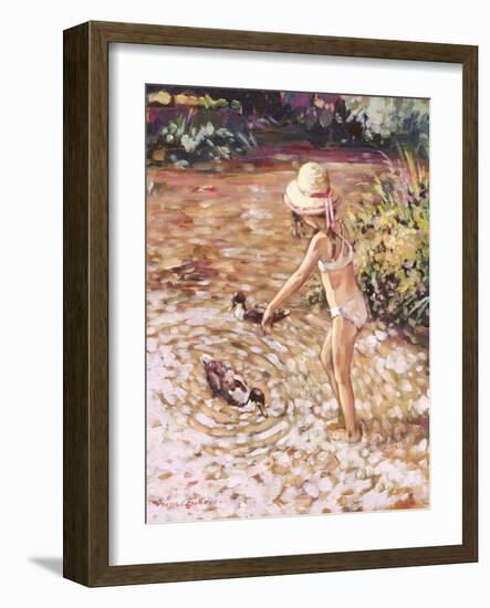 Paddling-Paul Gribble-Framed Giclee Print