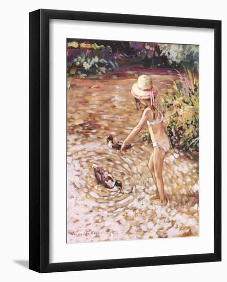 Paddling-Paul Gribble-Framed Giclee Print