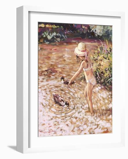 Paddling-Paul Gribble-Framed Giclee Print