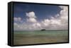 Paddy's Island from Devil's Beach, Turtle Island, Fiji-Roddy Scheer-Framed Stretched Canvas