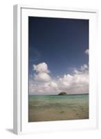 Paddy's Island from Devil's Beach, Turtle Island, Fiji-Roddy Scheer-Framed Photographic Print