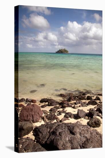 Paddy's Island from Devil's Beach, Turtle Island, Fiji-Roddy Scheer-Stretched Canvas