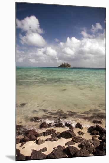 Paddy's Island from Devil's Beach, Turtle Island, Yasawa Islands, Fiji-Roddy Scheer-Mounted Photographic Print