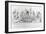 Padean Minstrels in Performance at Vauxhall Gardens, London-null-Framed Giclee Print