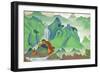 Padma Sambhava, 1924-Nicholas Roerich-Framed Giclee Print