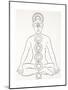 Padmasana or Lotus Position-null-Mounted Giclee Print