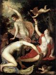 Graces and Cupid, C1600-1640-Padovanino-Giclee Print