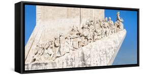 Padrao Dos Descobrimentos (Monument to the Discoveries), Belem, Lisbon, Portugal, Europe-G&M Therin-Weise-Framed Stretched Canvas