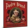 Padre Brand - Alta Loma, California - Citrus Crate Label-Lantern Press-Mounted Art Print