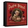 Padre Brand - Alta Loma, California - Citrus Crate Label-Lantern Press-Framed Stretched Canvas