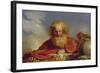 Padre Eterno-Guercino (Giovanni Francesco Barbieri)-Framed Giclee Print