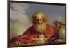 Padre Eterno-Guercino (Giovanni Francesco Barbieri)-Framed Giclee Print