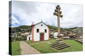 Padre Faria Church, Ouro Preto, UNESCO World Heritage Site, Minas Gerais, Brazil, South America-Gabrielle and Michael Therin-Weise-Stretched Canvas