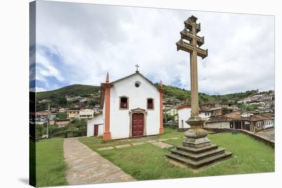 Padre Faria Church, Ouro Preto, UNESCO World Heritage Site, Minas Gerais, Brazil, South America-Gabrielle and Michael Therin-Weise-Stretched Canvas