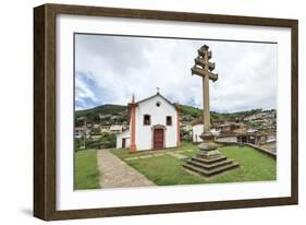 Padre Faria Church, Ouro Preto, UNESCO World Heritage Site, Minas Gerais, Brazil, South America-Gabrielle and Michael Therin-Weise-Framed Photographic Print