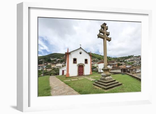 Padre Faria Church, Ouro Preto, UNESCO World Heritage Site, Minas Gerais, Brazil, South America-Gabrielle and Michael Therin-Weise-Framed Photographic Print