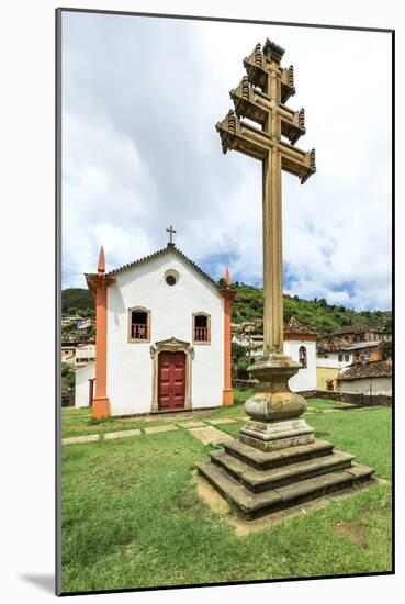 Padre Faria Church, Ouro Preto, UNESCO World Heritage Site, Minas Gerais, Brazil, South America-Gabrielle and Michael Therin-Weise-Mounted Photographic Print