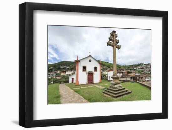 Padre Faria Church, Ouro Preto, UNESCO World Heritage Site, Minas Gerais, Brazil, South America-Gabrielle and Michael Therin-Weise-Framed Photographic Print