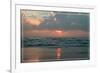 Padre Island National Seashore - Dawn-Lantern Press-Framed Premium Giclee Print