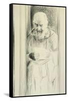 Padre Pio, 1988-89-Antonio Ciccone-Framed Stretched Canvas