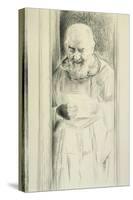 Padre Pio, 1988-89-Antonio Ciccone-Stretched Canvas