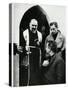 Padre Pio of Pietrelcina with Fausto Coppi-null-Stretched Canvas