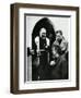 Padre Pio of Pietrelcina with Fausto Coppi-null-Framed Premium Photographic Print