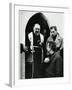 Padre Pio of Pietrelcina with Fausto Coppi-null-Framed Photographic Print