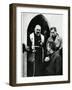 Padre Pio of Pietrelcina with Fausto Coppi-null-Framed Photographic Print