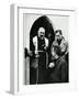 Padre Pio of Pietrelcina with Fausto Coppi-null-Framed Photographic Print