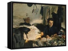 Padre Sebastiano, c.1904-6-John Singer Sargent-Framed Stretched Canvas