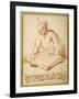 Padre Sebastiano Resta Examining a Folio of Drawings-Carlo Maratti-Framed Giclee Print