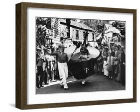 Padstow Hobby Horse-null-Framed Photographic Print