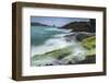 Padstow Lifeboat station from the shore of Mother Iveys Bay, Cornwall, England-Adam Burton-Framed Photographic Print