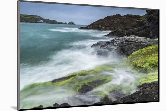 Padstow Lifeboat station from the shore of Mother Iveys Bay, Cornwall, England-Adam Burton-Mounted Photographic Print