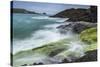 Padstow Lifeboat station from the shore of Mother Iveys Bay, Cornwall, England-Adam Burton-Stretched Canvas