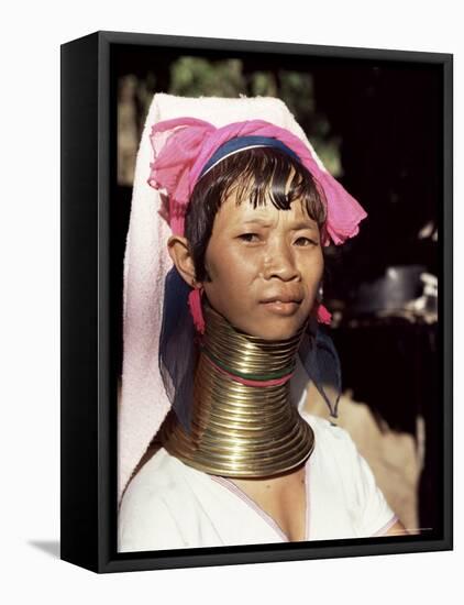 Paduang Woman (Long-Necked People) (Long-Necked Karen), Thai/Burma Border Thailand-Occidor Ltd-Framed Stretched Canvas
