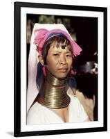 Paduang Woman (Long-Necked People) (Long-Necked Karen), Thai/Burma Border Thailand-Occidor Ltd-Framed Photographic Print