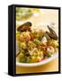 Paella with Mussels and Shrimps-Kai Schwabe-Framed Stretched Canvas