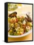 Paella with Mussels and Shrimps-Kai Schwabe-Framed Stretched Canvas