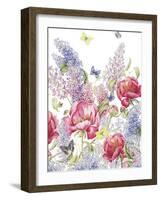 Paeonia and Syringa-Janneke Brinkman-Salentijn-Framed Giclee Print