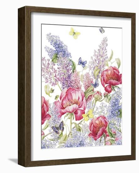 Paeonia and Syringa-Janneke Brinkman-Salentijn-Framed Giclee Print