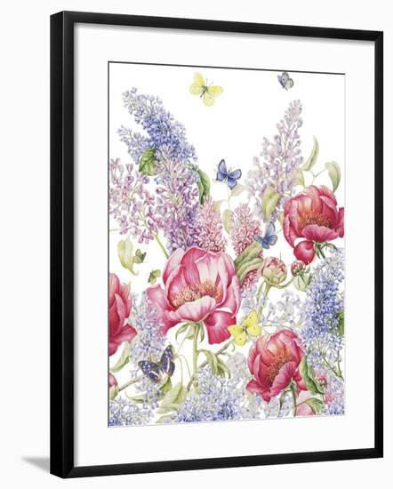 Paeonia and Syringa-Janneke Brinkman-Salentijn-Framed Giclee Print