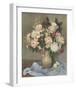 Paeonies in a Stone Vase-Marcel Dyf-Framed Premium Giclee Print