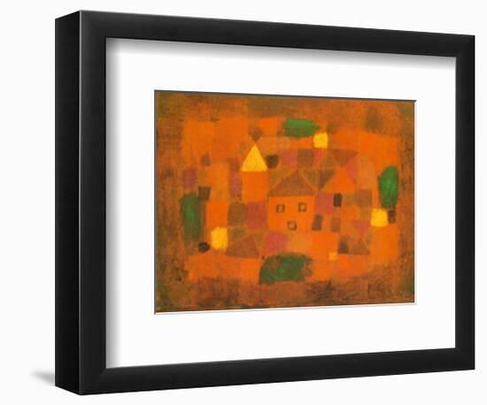 Paesaggio al Tramonto, c.1923-Paul Klee-Framed Art Print