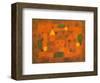 Paesaggio al Tramonto, c.1923-Paul Klee-Framed Art Print