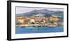 Paese sul Lago-Luigi Florio-Framed Art Print