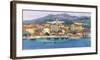 Paese sul Lago-Luigi Florio-Framed Art Print