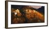 Paese sul monte-Adriano Galasso-Framed Art Print