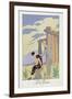 Paestum, 1924 (Pochoir Print)-Georges Barbier-Framed Giclee Print